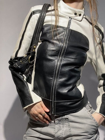 THE Y2K LEATHER JACKET