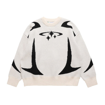 THE Y2K STAR SWEATER
